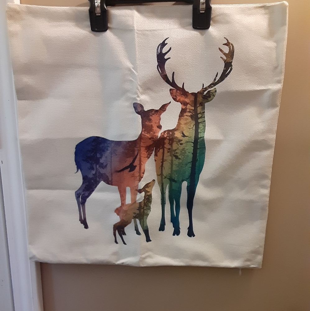 Deer family Pillowcase